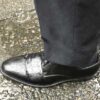 雨の日の革靴