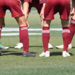 サッカーの試合